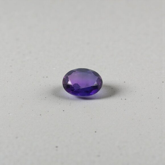 10.77 Carat Oval Amethyst Gemstone - Live Show Listing
